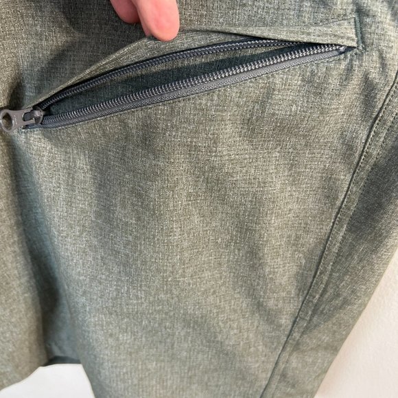 Duluth Trading Co Shorts Mens 44 DuluthFlex Breezeshooter 11" Shorts Green - Picture 4 of 12